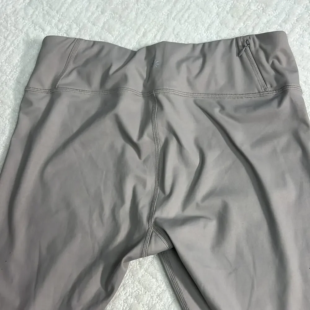 Athleta Contender Aero 7/8 tight high rise pebble gray leggings LP - Picture 11 of 13